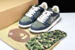 A Bathing Ape Bape SK8 Sta ‘Navy Khaki’