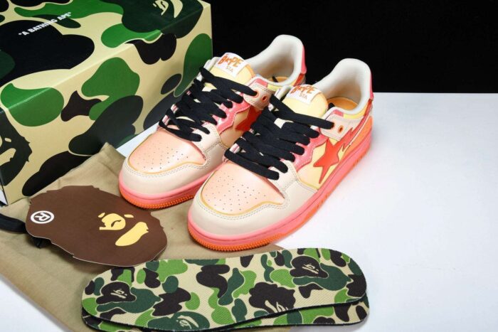 A Bathing Ape Bape SK8 Sta ‘Orange’