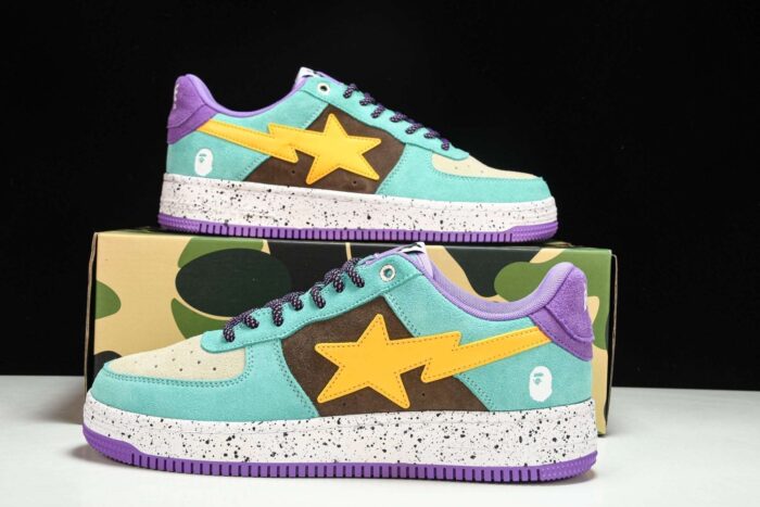 A Bathing Ape Bape Sta 'Brown Yellow'