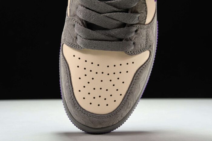 A Bathing Ape Bape Court Sta ‘Mist Grey Royal Purple’