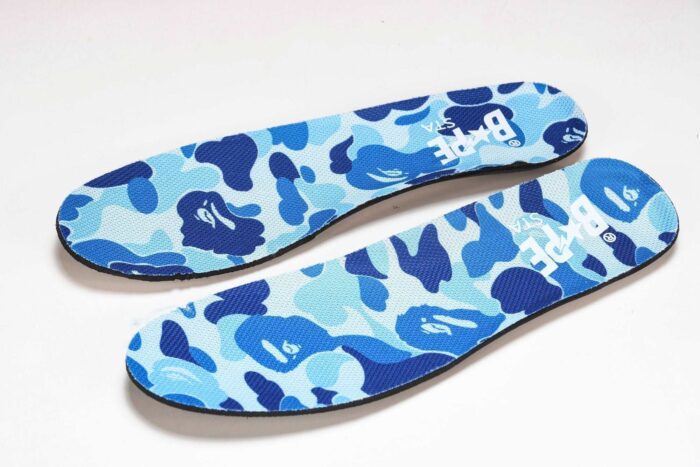 A Bathing Ape Bape SK8 Sta 'ABC Camo - Blue'