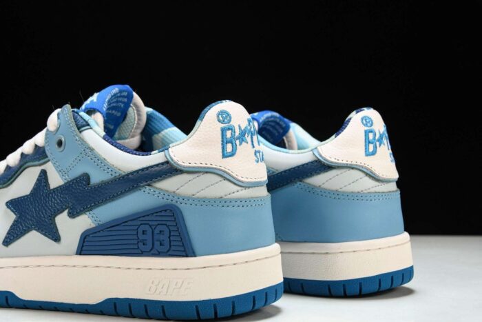 A Bathing Ape Bape SK8 Sta 'ABC Camo - Blue'