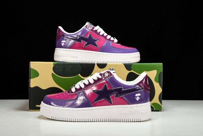 A Bathing Ape Bape Sta M1 'Camo Combo - Purple'