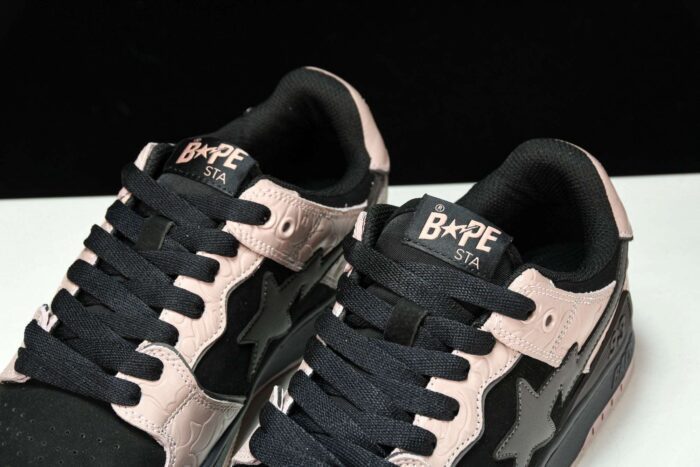 A Bathing Ape Bape SK8 Sta ‘Dirty Pink Black’