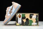 A Bathing Ape Bape Court Sta ‘Beige Blue’
