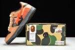 A Bathing Ape Bape SK8 Sta ‘Orange Black’