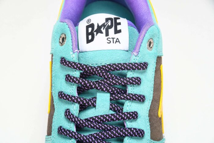 A Bathing Ape Bape Sta 'Brown Yellow'