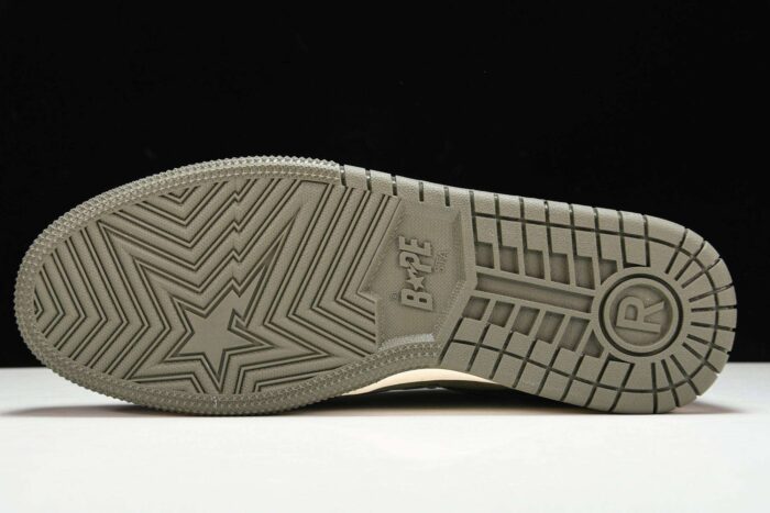 A Bathing Ape Bape SK8 Sta ‘Navy Khaki’