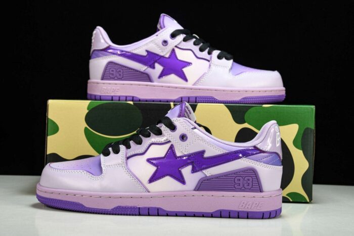 A Bathing Ape Bape SK8 Sta ‘Purple’