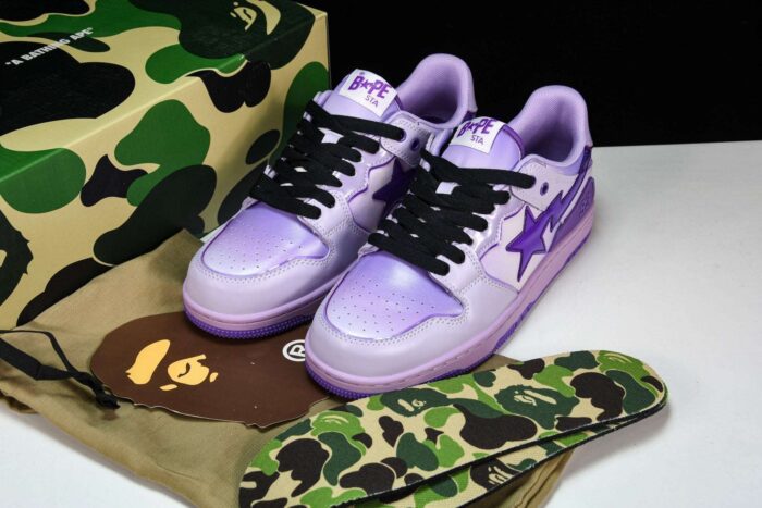 A Bathing Ape Bape SK8 Sta ‘Purple’