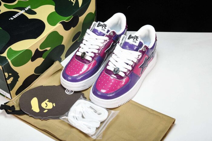 A Bathing Ape Bape Sta M1 'Camo Combo - Purple'