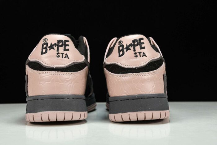 A Bathing Ape Bape SK8 Sta ‘Dirty Pink Black’
