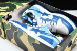 A Bathing Ape Bape SK8 Sta 'ABC Camo - Blue'