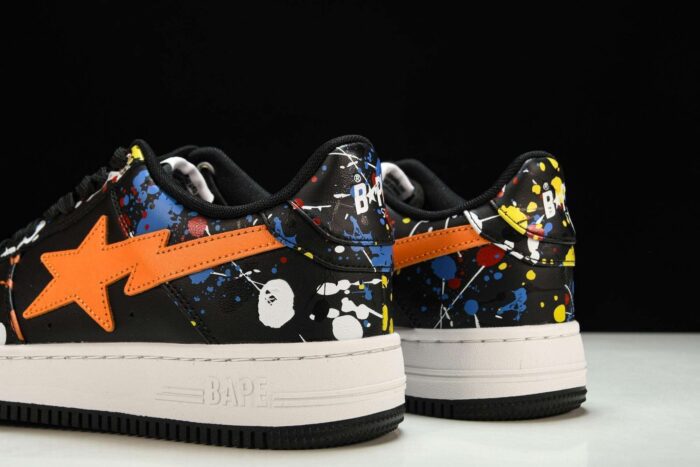 A Bathing Ape Bape Sta 'Paint Black'