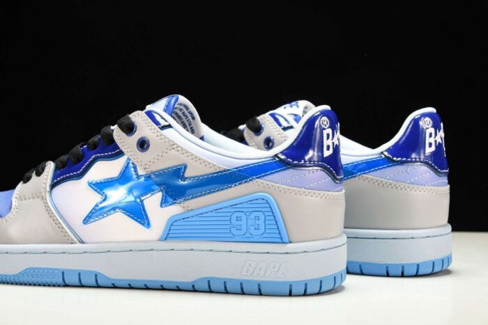 A Bathing Ape Bape SK8 Sta ‘Blue White’
