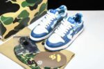 A Bathing Ape Bape SK8 Sta 'ABC Camo - Blue'