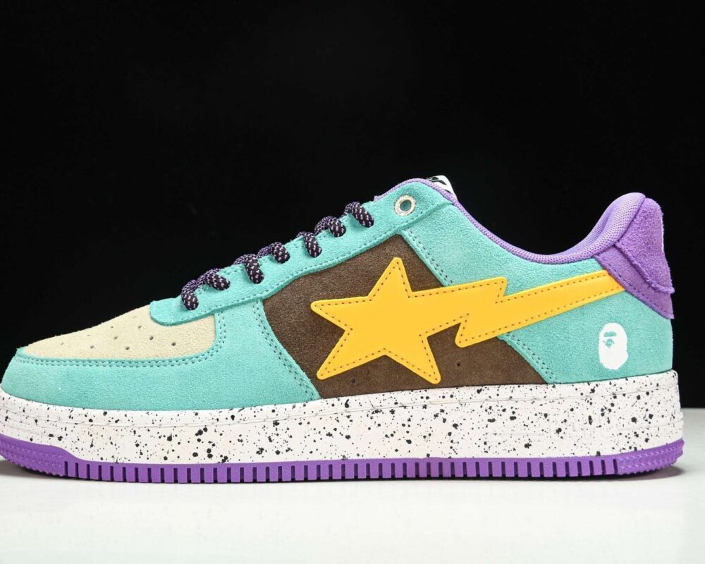 A Bathing Ape Bape Sta 'Brown Yellow'