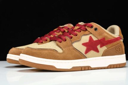 A Bathing Ape Bape SK8 Sta ‘Wheat Red’