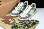 A Bathing Ape Bape SK8 Sta ‘Grey Green’