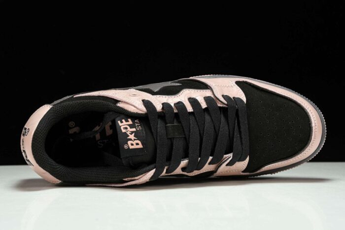 A Bathing Ape Bape SK8 Sta ‘Dirty Pink Black’