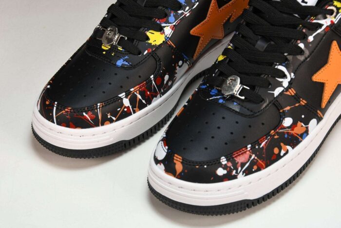 A Bathing Ape Bape Sta 'Paint Black'
