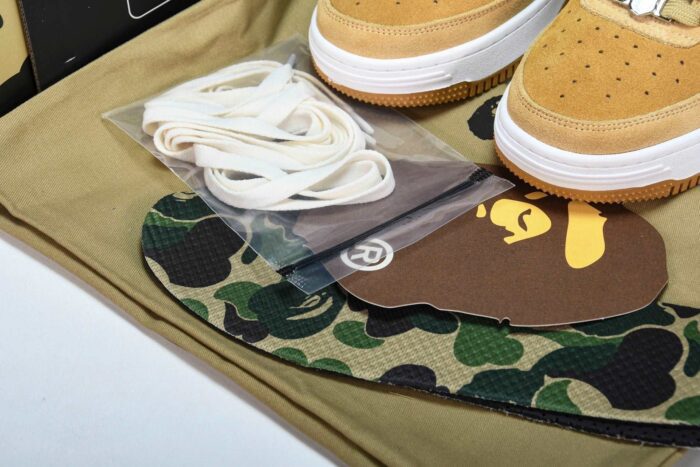 A Bathing Ape Bape Sta ‘Beige Seude'