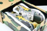 A Bathing Ape Bape SK8 Sta 'Grey Mustard Yellow'